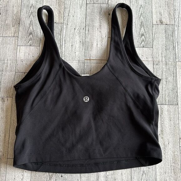 Lululemon Align Black Tank Top size 6, like new worn twice - Picture 2 of 5